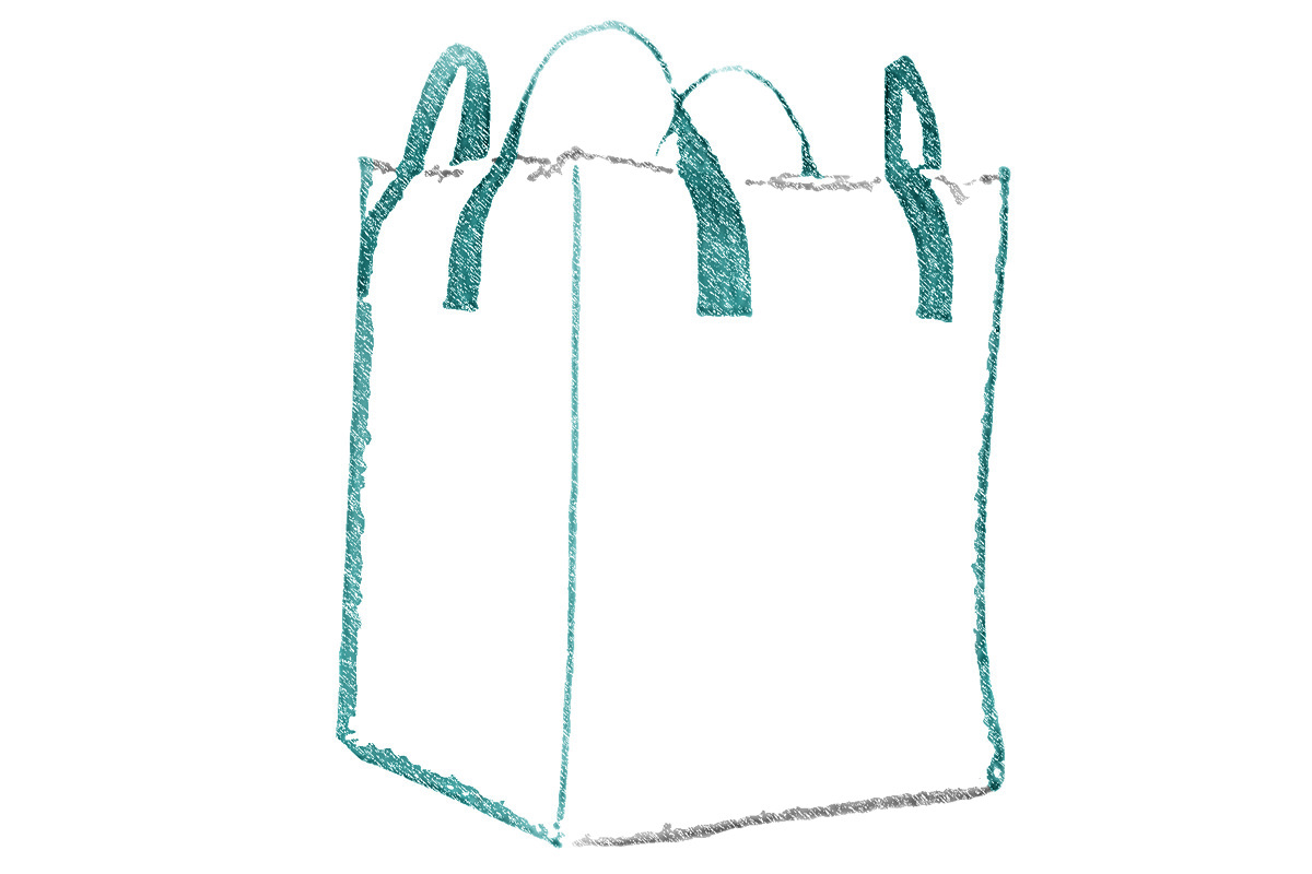 Big bags, four-loop, cross-corner